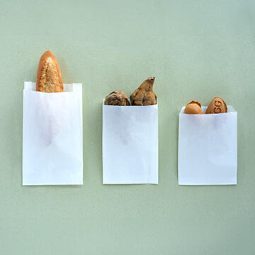 Oil-Proof Paper Takeout Food Bag FL-4/FL-6/FL-8