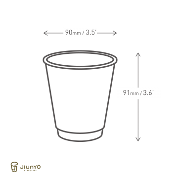 10oz Double-wall Paper Hot Cup JY-10ozADW