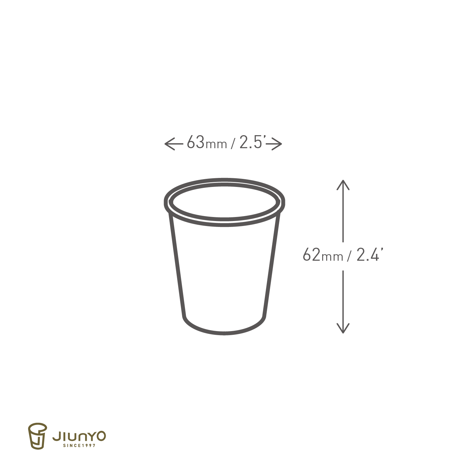 4oz PLA Paper Coffee Cup JY-4ozA