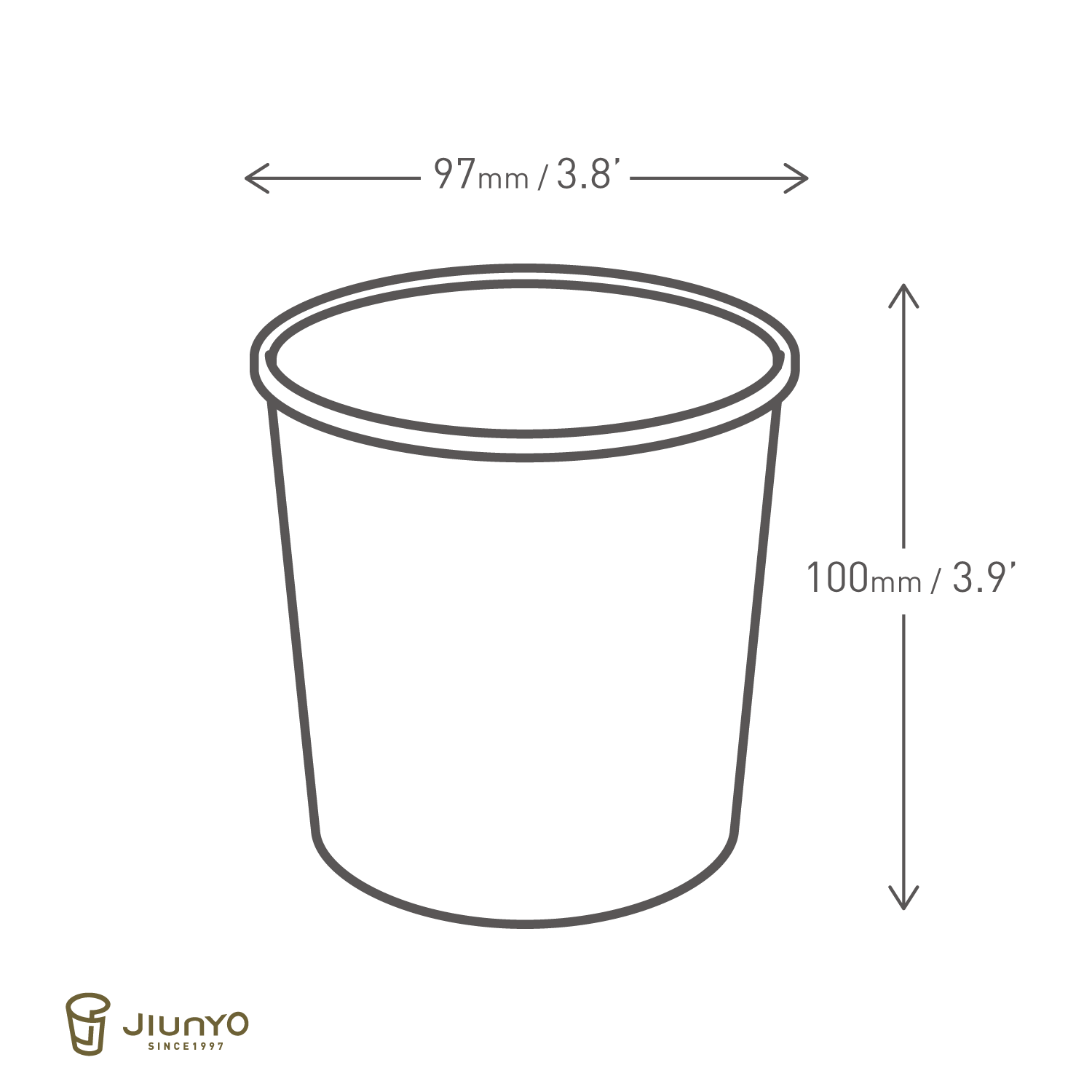 16oz(97) Paper Food Container A-16oz