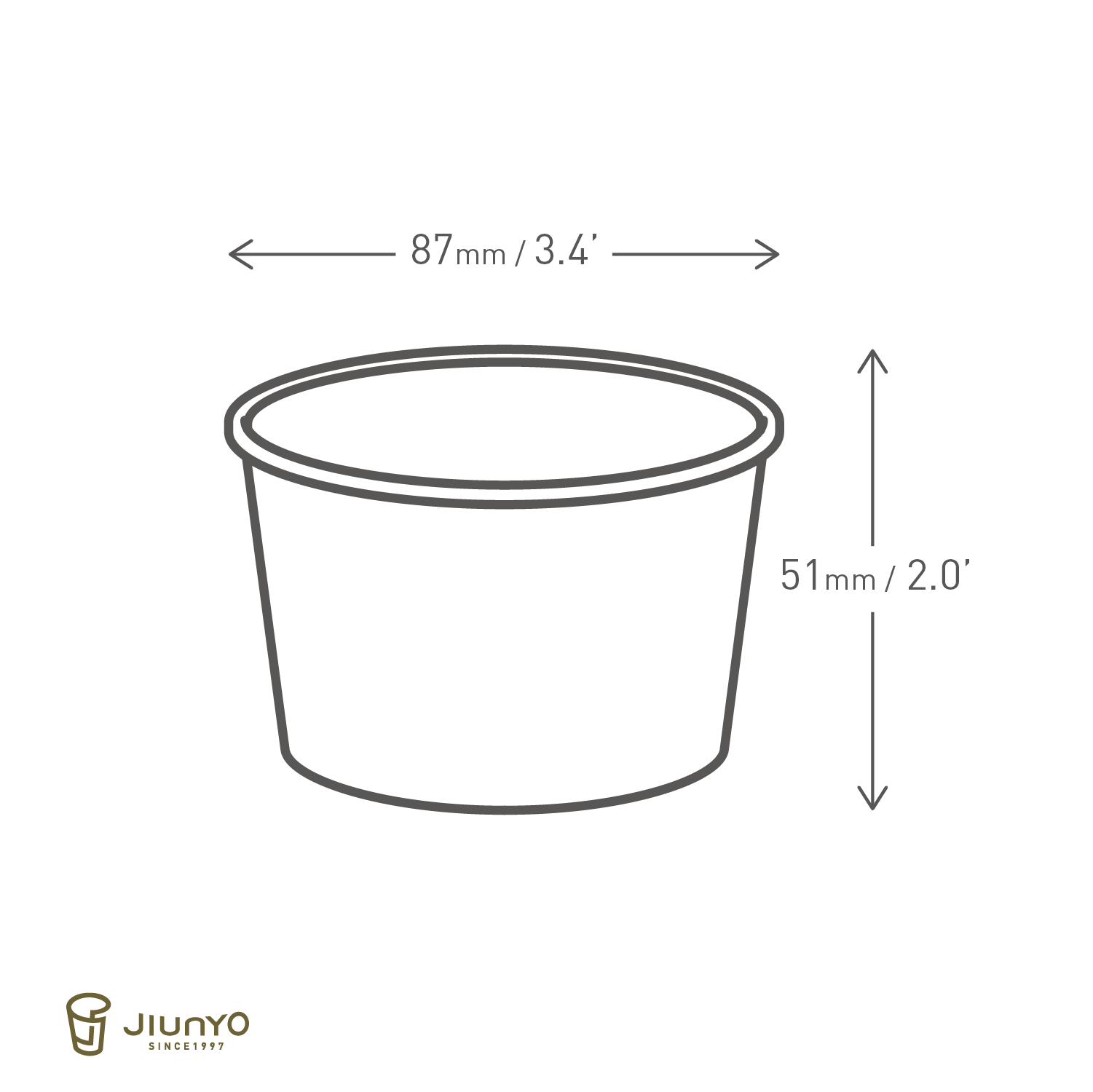 5oz(87) Food Container JY-160ccA