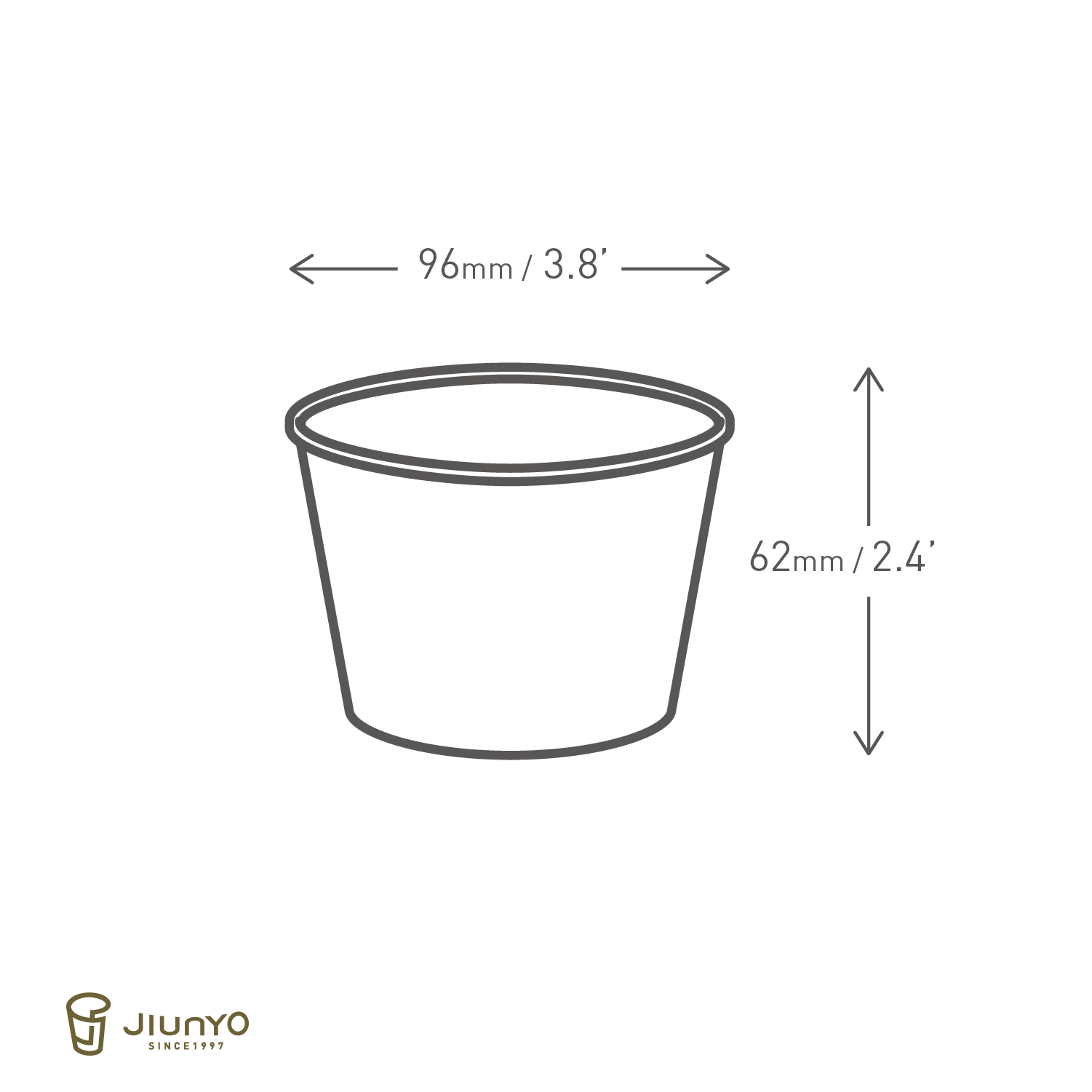 8oz(96)Food Container JY-8ozS1