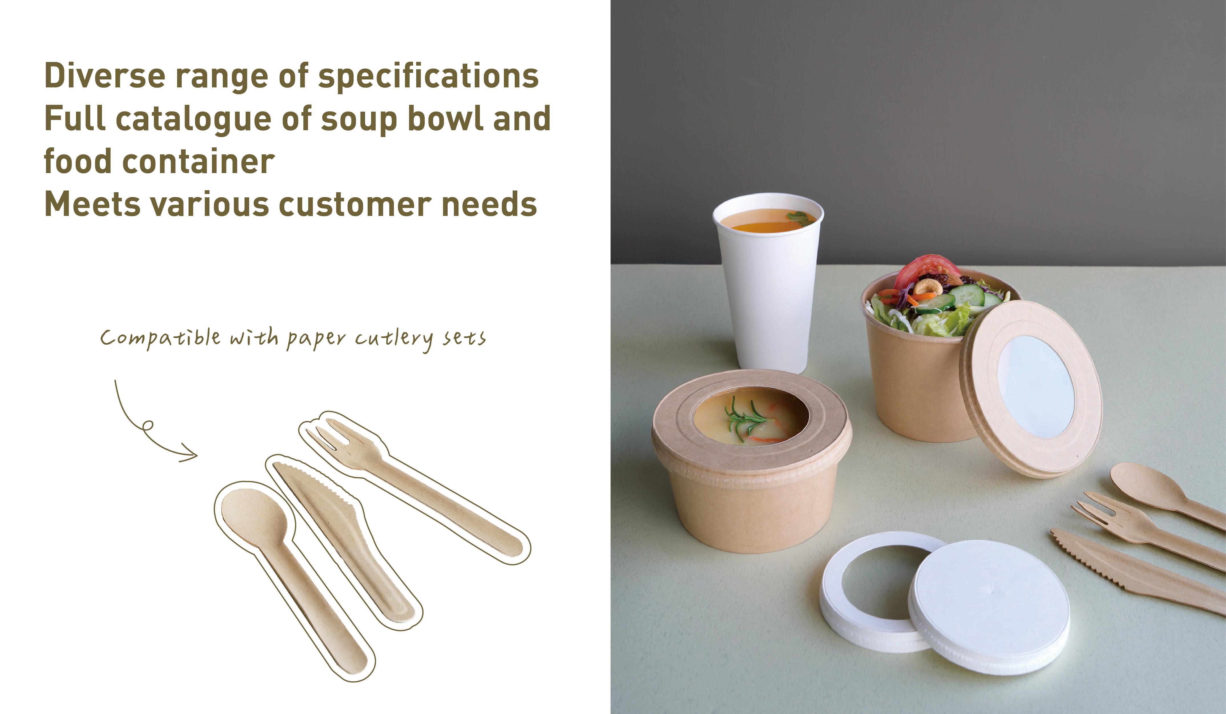 16oz(∅112mm) Paper Soup Cup - Jiun Yo Co., Ltd.