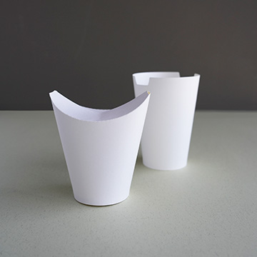  12oz Take-out Cup with Foldable Lid