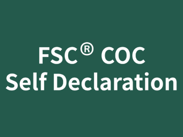 FSC<sup>®</sup> COC Self Declaration